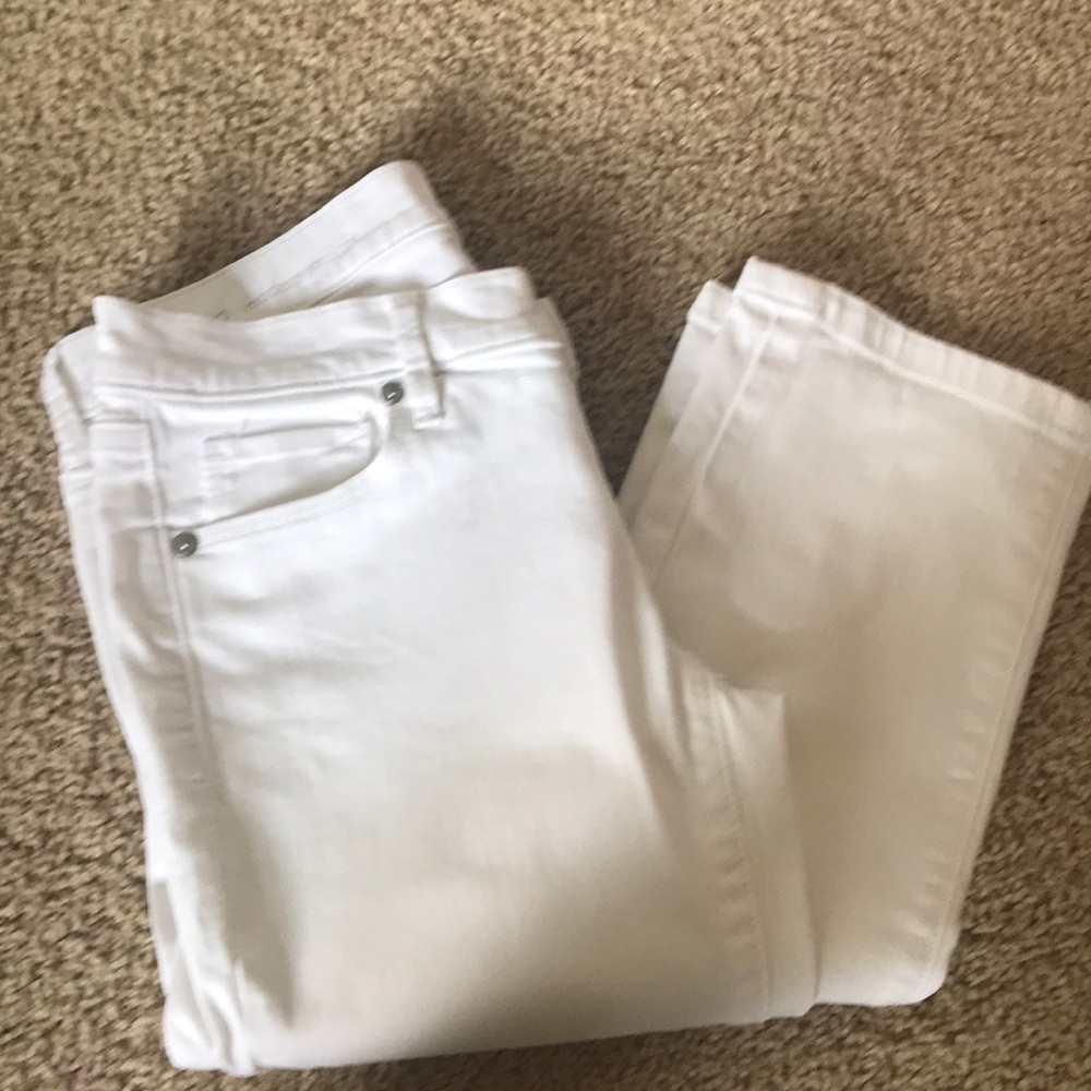 Loft modern straight jeans